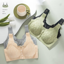 Cargar imagen en el visor de la galería, Women's front button push-up comfortable underwear