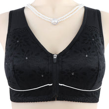 Cargar imagen en el visor de la galería, Plus Size Front Closure Wireless Bra Lace Women Underwear