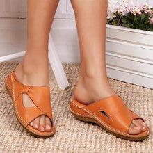 Cargar imagen en el visor de la galería, 【35-43】2024 zapatos de plataforma de moda nuevas zapatillas de playa casuales para las mujeres de gran tamaño