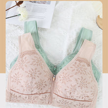 Cargar imagen en el visor de la galería, Plus Size Front Closure Wireless Bra Lace Women Underwear