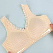 Cargar imagen en el visor de la galería, Plus Size Front Closure Wireless Lightweight Bra Women Underwear