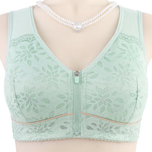 Cargar imagen en el visor de la galería, Plus Size Front Closure Wireless Bra Lace Women Underwear