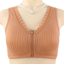 Cargar imagen en el visor de la galería, Plus Size Front Closure Wireless Lightweight Bra Women Underwear