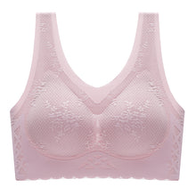 Cargar imagen en el visor de la galería, Women's comfortable latex breathable inner cup sleep bra