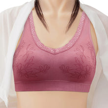 Cargar imagen en el visor de la galería, Soft Cup Seamless Push Up Lingerie Middle-Aged Women Underwear