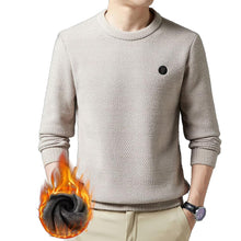 Load image into Gallery viewer, Men's Warm Cozy Lined Solid Color Premium Sweater