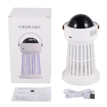 Load image into Gallery viewer, Portable 3-in-1 Cordless Projector Mosquito Killer Lamp