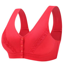 Cargar imagen en el visor de la galería, Ladies Front Button Printed Cotton Underwear