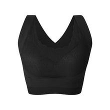 Cargar imagen en el visor de la galería, Women's plus size push up front buckle sports bra