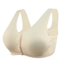 Cargar imagen en el visor de la galería, Women's wire-free front button tank top bra