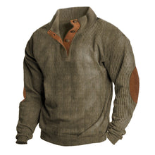 Cargar imagen en el visor de la galería, Men's Outdoor Casual Stand Collar Long Sleeve Sweatshirt