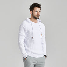 Cargar imagen en el visor de la galería, Winter Men's Hoodie Drawstring Sweatshirt Slim Hood Sweatshirt