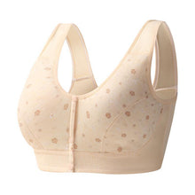 Load image into Gallery viewer, Women's No Wire Pattern Front Button Underwear