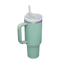 Cargar imagen en el visor de la galería, Stainless Steel Vacuum Insulated Tumbler with Lid and Straw for Water, Iced Tea or Coffee