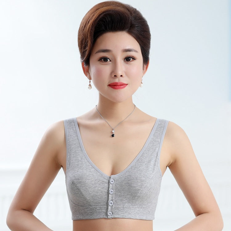 No Steel Rim Push Up Tank Top Breathable Bra