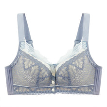 Cargar imagen en el visor de la galería, Women's Lace Front Button Adjustable Straps Bra