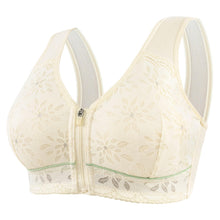 Cargar imagen en el visor de la galería, Plus Size Front Closure Wireless Bra Lace Women Underwear