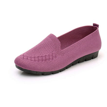 Cargar imagen en el visor de la galería, Fly-woven mesh shallow mouth breathable shoes