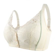 Cargar imagen en el visor de la galería, Women's lace front button shaped bra