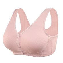 Cargar imagen en el visor de la galería, Women's wire-free front button tank top bra