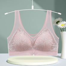 Cargar imagen en el visor de la galería, Women's Wireless Lace Wide Strap Tank Top Bra