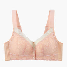 Cargar imagen en el visor de la galería, Women's Lace Front Button Adjustable Straps Bra