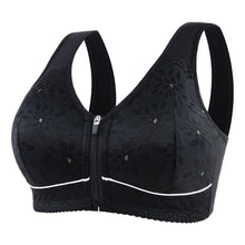 Cargar imagen en el visor de la galería, Plus Size Front Closure Wireless Bra Lace Women Underwear