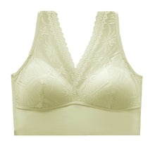 Cargar imagen en el visor de la galería, Lace Fixed Cup Push-Up Sleep Bra