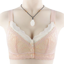 Cargar imagen en el visor de la galería, Women's Lace Front Button Adjustable Straps Bra