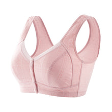 Load image into Gallery viewer, Women Cotton Front Button Bra,Mother Bra