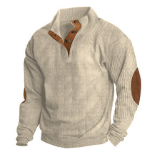 Cargar imagen en el visor de la galería, Men's Outdoor Casual Stand Collar Long Sleeve Sweatshirt
