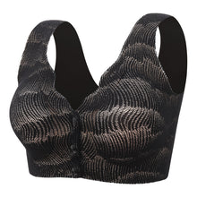 Load image into Gallery viewer, Lce silk front button wire free latex bra