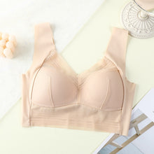 Cargar imagen en el visor de la galería, Women's Lace Wide Shoulder Strap Beautiful Back Bra