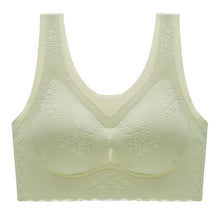 Cargar imagen en el visor de la galería, Women's comfortable latex breathable inner cup sleep bra