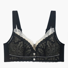 Cargar imagen en el visor de la galería, Women's Lace Front Button Adjustable Straps Bra