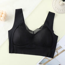 Cargar imagen en el visor de la galería, Women's Lace Wide Shoulder Strap Beautiful Back Bra