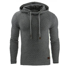Cargar imagen en el visor de la galería, Winter Men's Hoodie Drawstring Sweatshirt Slim Hood Sweatshirt