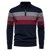 Load image into Gallery viewer, Winter New Men's Cotton Casual Zipper Knitted Sweater