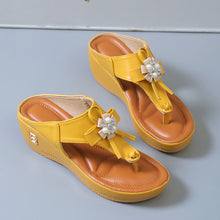 Load image into Gallery viewer, Summer Beach Platform Flip Flops