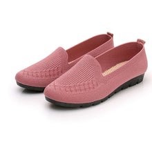 Cargar imagen en el visor de la galería, Fly-woven mesh shallow mouth breathable shoes