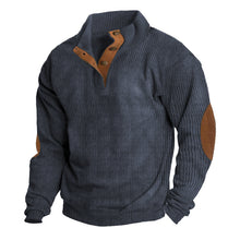 Cargar imagen en el visor de la galería, Men's Outdoor Casual Stand Collar Long Sleeve Sweatshirt