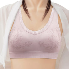 Cargar imagen en el visor de la galería, Soft Cup Seamless Push Up Lingerie Middle-Aged Women Underwear