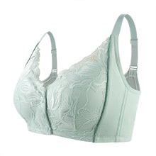 Cargar imagen en el visor de la galería, Women's lace front button shaped bra