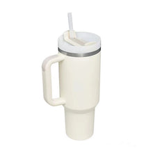 Cargar imagen en el visor de la galería, Stainless Steel Vacuum Insulated Tumbler with Lid and Straw for Water, Iced Tea or Coffee