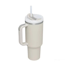 Cargar imagen en el visor de la galería, Stainless Steel Vacuum Insulated Tumbler with Lid and Straw for Water, Iced Tea or Coffee