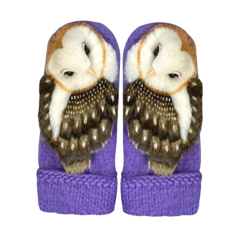Grishay OwlKnits Mittens
