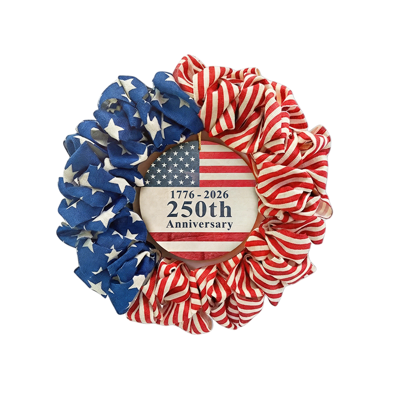 Allcros™ Stars & Stripes 250 Wreath