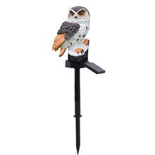 Cargar imagen en el visor de la galerÃa, Solar Owl Garden Decorative Landscape Light