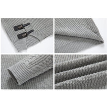Cargar imagen en el visor de la galería, Winter Men's Neck Sweater Large Size Pullover Autumn Winter Warm Sweater
