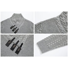 Cargar imagen en el visor de la galería, Winter Men's Neck Sweater Large Size Pullover Autumn Winter Warm Sweater